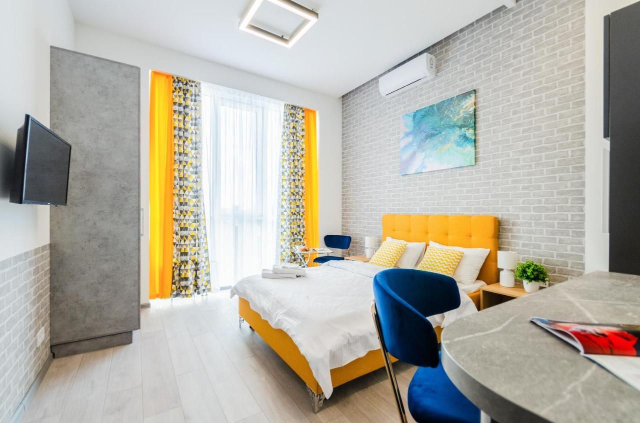 View Smart Apartment Kvartet Railway Station 4D كييف المظهر الخارجي الصورة