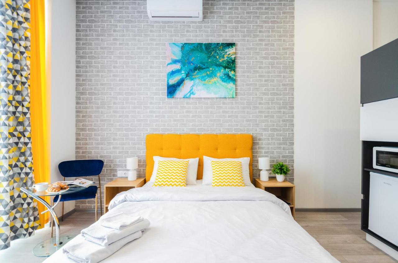 View Smart Apartment Kvartet Railway Station 4D كييف المظهر الخارجي الصورة
